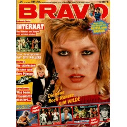 BRAVO Nr.25 / 11 Juni 1981 - Rock Rakete Kim Wilde