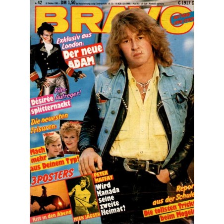 BRAVO Nr.42 / 8 Oktober 1981 - Peter Maffay