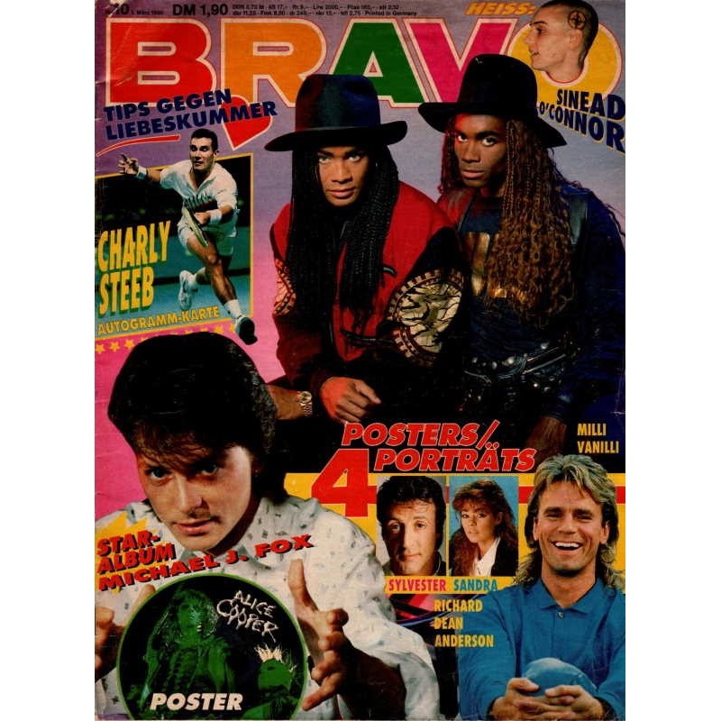 BRAVO Nr.10 / 1 März 1990 - Milli Vanilli