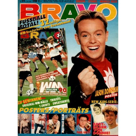 BRAVO Nr.24 / 7 Juni 1990 - Jason Donovan