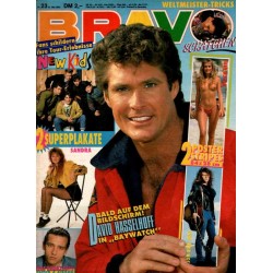 BRAVO Nr.23 / 31 Mai 1990 - David Hasselhoff in Baywatch