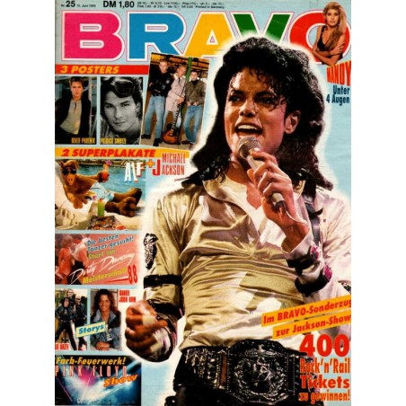 BRAVO Nr.25 / 15 Juni 1988 - Michael Jackson