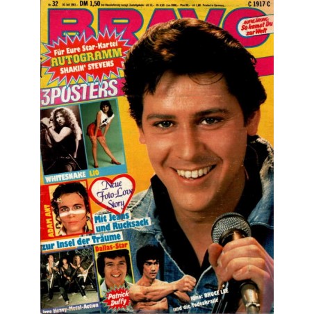 BRAVO Nr.32 / 30 Juli 1981 - Shakin Stevens