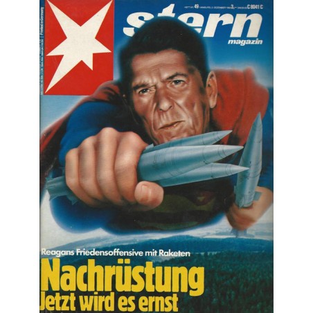 stern Heft Nr.49 / 2 Dezember 1982 - Nachrüstung Jetzt wird es ernst