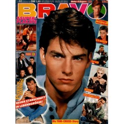 BRAVO Nr.52 / 16 Dezember 1987 - Die Tom Cruise Story