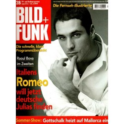 Bild und Funk Nr. 28 / 17 bis 23 Juli 1999 - Raoul Bova