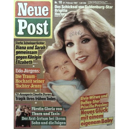 Neue Post Nr.10 / 27 Februar 1987 - Priscilla Presley