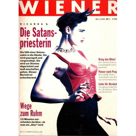 Wiener Heft Nr.3 / März 1989 - Die Satanspriesterin