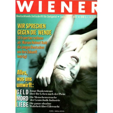 Wiener Heft Nr.1 / Januar 1987 - Alles was uns umwirft