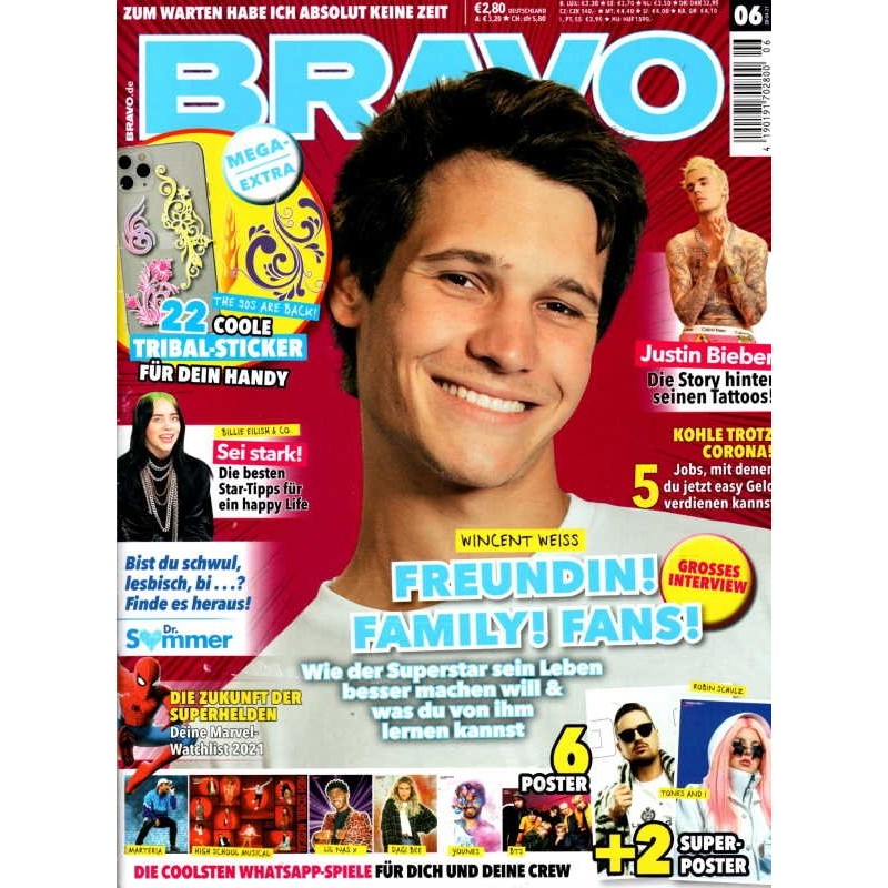 BRAVO Nr.6 / 28 April 2021 - Wincent Weiss
