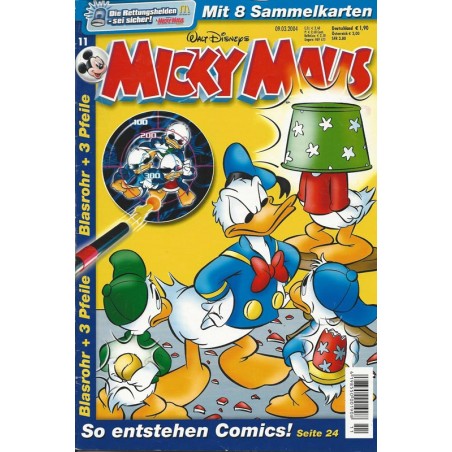 Micky Maus Nr. 11 / 9 März 2004 - So entstehen Comics