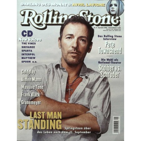 Rolling Stone Nr.9 / September 2002 & CD Vol. 54 - Bruce Springsteen