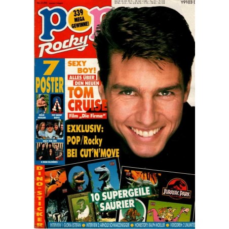 pop Rocky Nr.21 / September 1993 - Tom Cruise