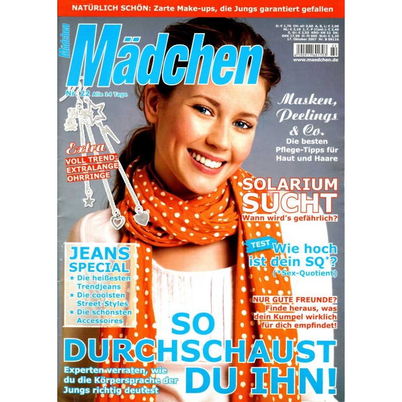 Mädchen Nr.22 / 17 Oktober 2007 - So durchschaust du ihn!