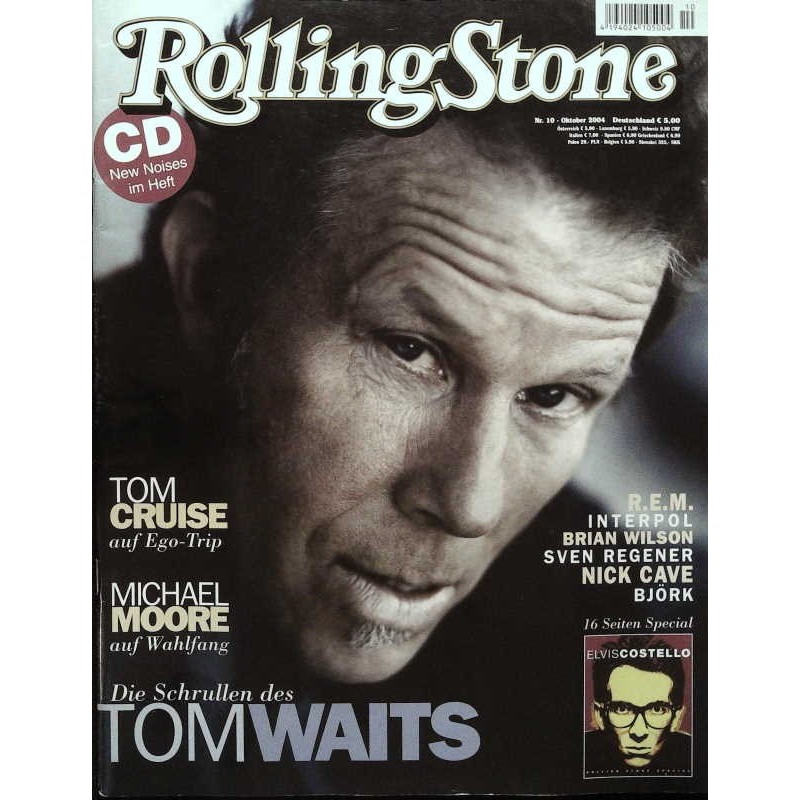 Rolling Stone Nr.10 / Oktober 2004 & CD Vol. 67 - Tom Waits