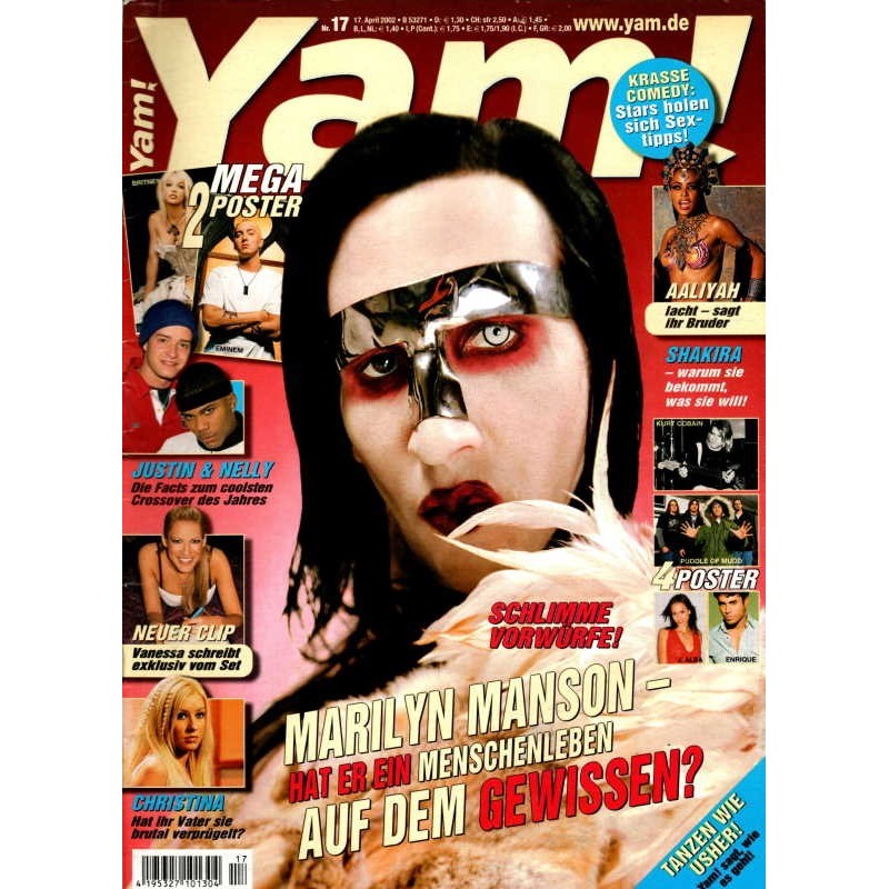 Yam! Nr.17 / 17 April 2002 - Marilyn Manson
