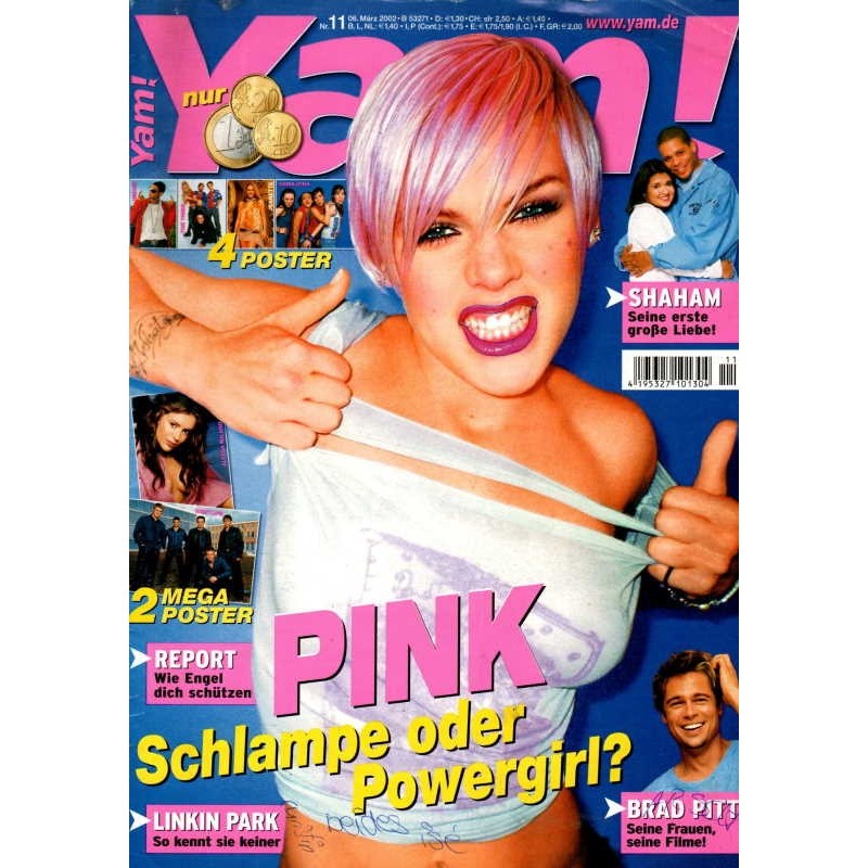 Yam! Nr.11 / 6 März 2002 - Pink Schlampe oder Powergirl?
