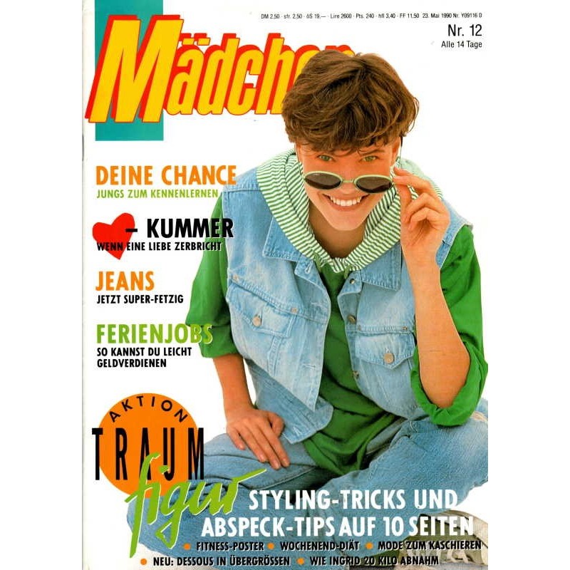 Mädchen Nr.12 / 23 Mai 1990 - Traumfigur