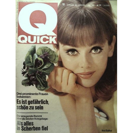 Quick Heft Nr.18 / 1 Mai 1966 - Ina Balke