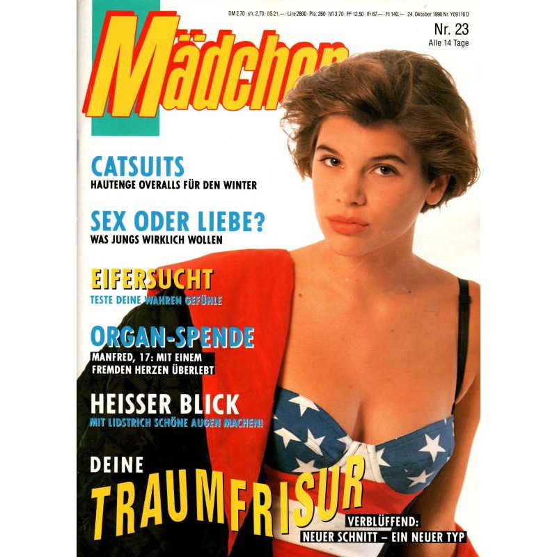Mädchen Nr.23 / 24 Oktober 1990 - Deine Traumfrisur