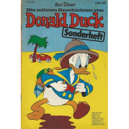 Donald Duck Sonderheft 38 von 1974 - Dagobert Duck Wüste