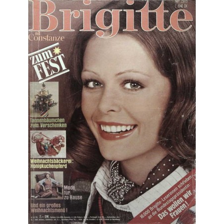 Brigitte Heft 25 / 5 Dezember 1975 - Lisa Anderson
