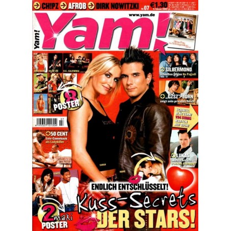 Yam! Nr.7 / 9 Februar 2005 - Sarah Connor & Marc Terenzi