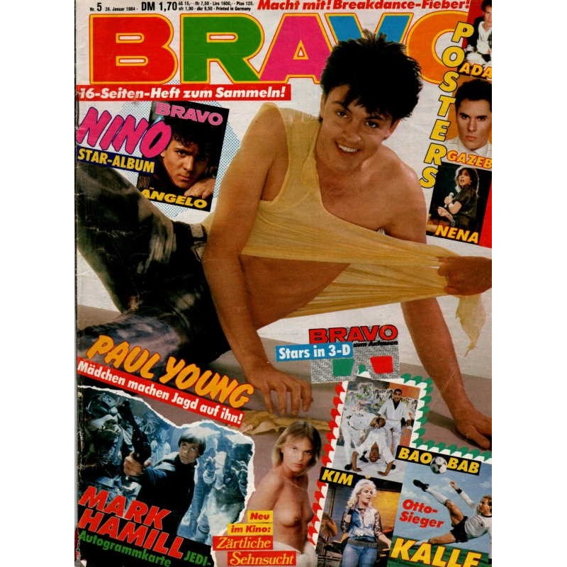 BRAVO Nr.5 / 26 Januar 1984 - Paul Young