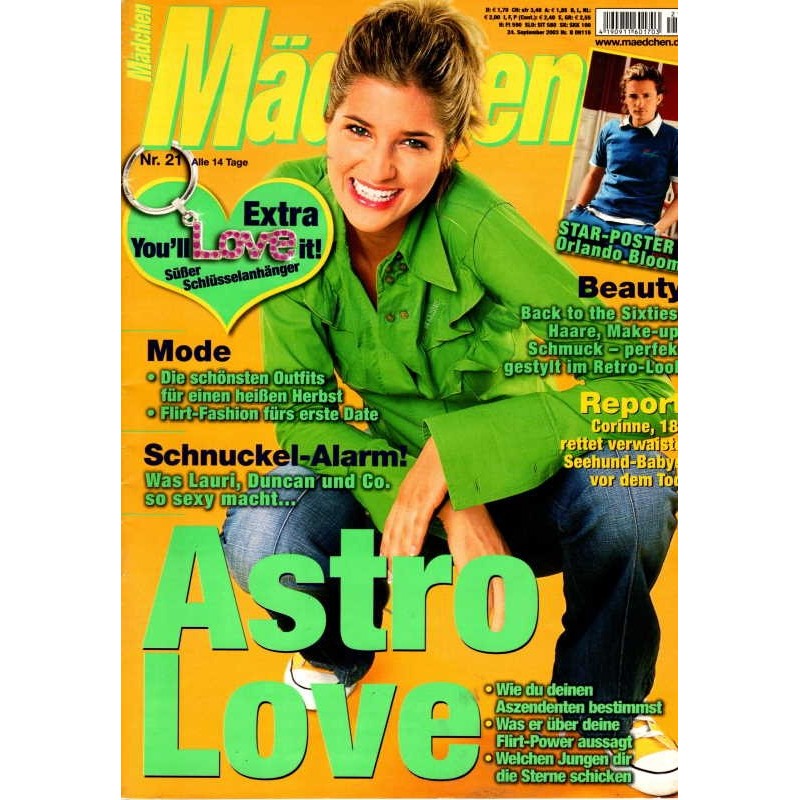 Mädchen Nr.21 / 24 September 2003 - Astro Love