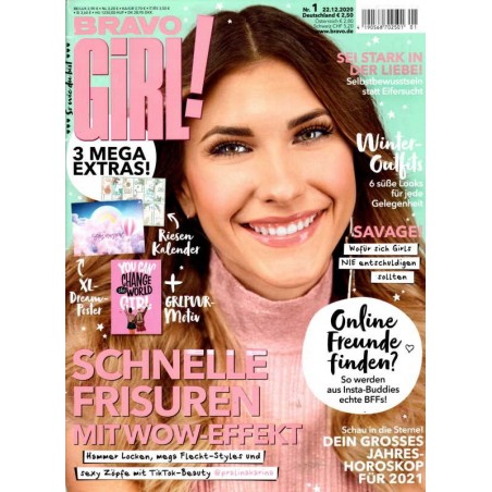 Bravo Girl Nr.1 / 22.12.2020 - Schnelle Frisuren