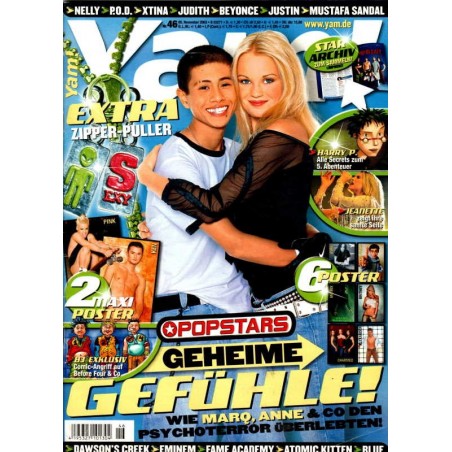 Yam! Nr.46 / 5 November 2003 - Popstars Marq und Anne