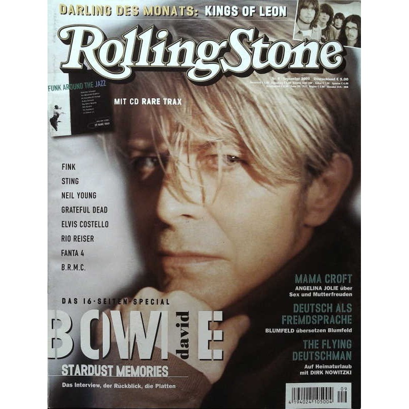 Rolling Stone Nr.9 / September 2003 & CD Vol. 29 - David Bowie