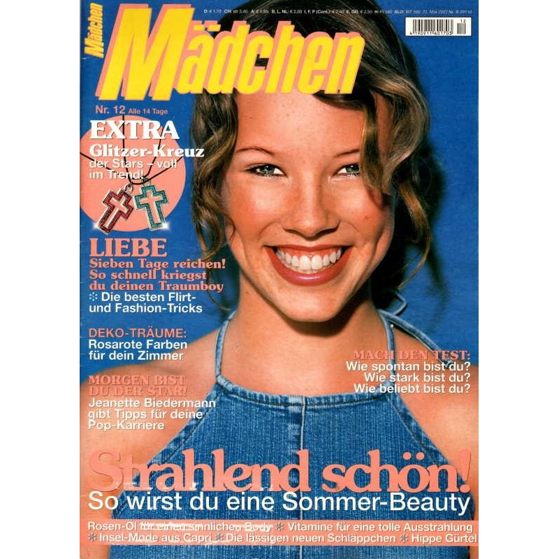 Mädchen Nr.12 / 22 Mai 2002 - Strahlend schön!