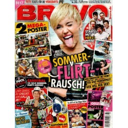 BRAVO Nr.32 / 30 Juli 2014 - Miley Cyrus Sommer Flirt Rausch
