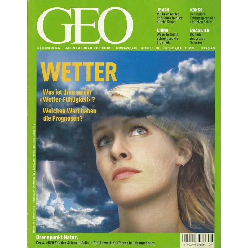 Geo Nr. 9 / September 2002 - Wetter