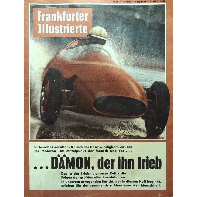 Frankfurter Illustrierte Nr.33 / 13 August 1961 - Dämon