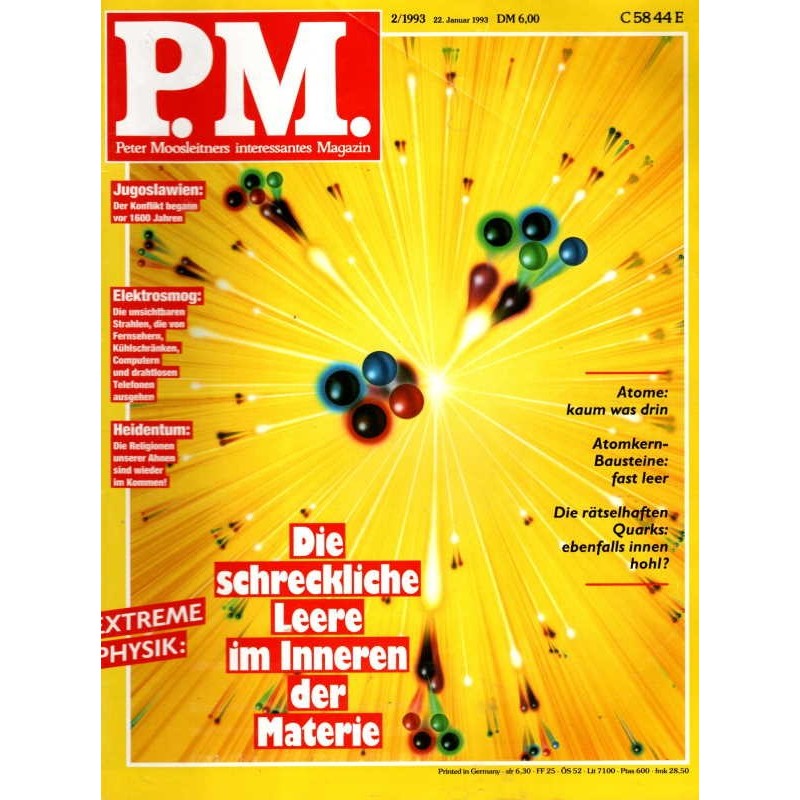 P.M. Ausgabe Februar 2/1993 - Im Innernen der Materie