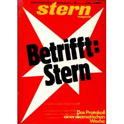 stern Heft Nr.22 / 26 Mai 1983 - Betrifft Stern