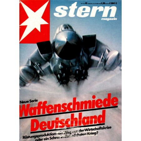 stern Heft Nr.43 / 20 Oktober 1983 - Waffenschmiede
