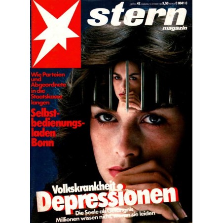 stern Heft Nr.42 / 13 Oktober 1983 - Depressionen