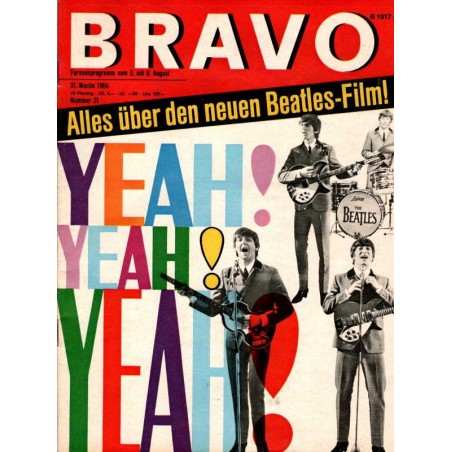 BRAVO Nr.31 / 28 Juli 1964 - The Beatles