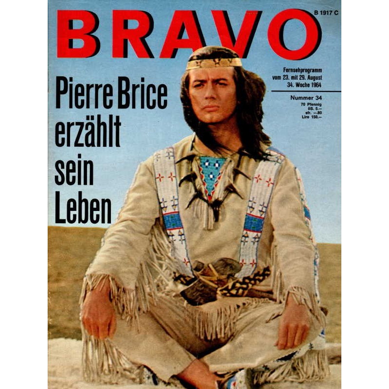 BRAVO Nr.34 / 18 August 1964 - Pierre Brice