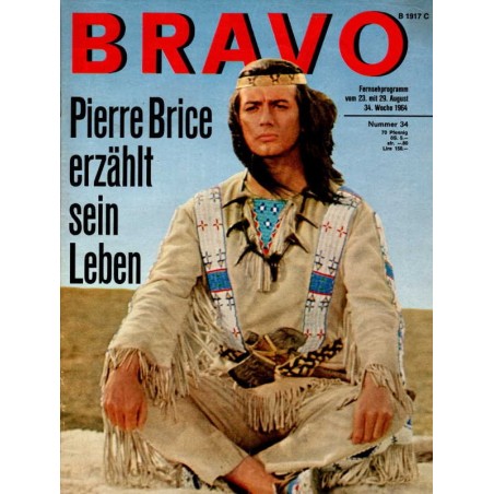 BRAVO Nr.34 / 18 August 1964 - Pierre Brice