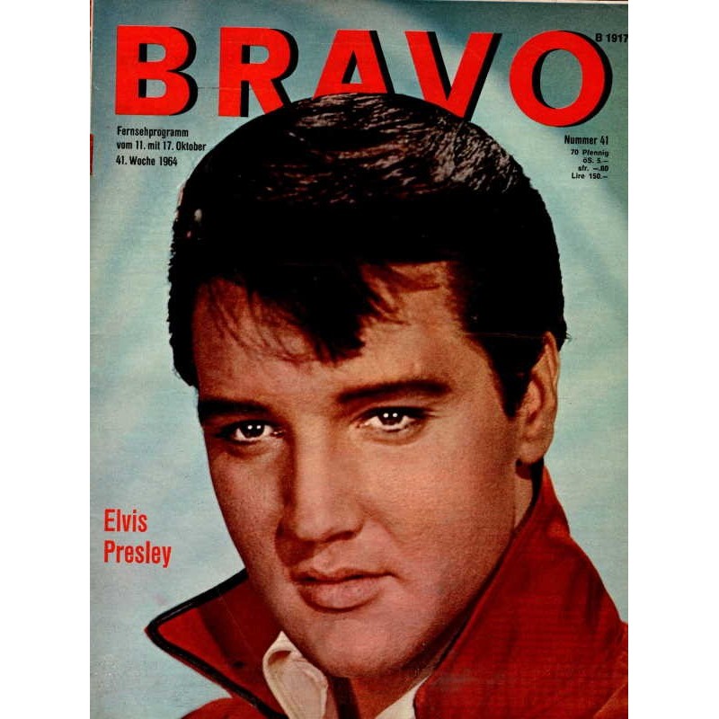 BRAVO Nr.41 / 6 Oktober 1964 - Elvis Presley