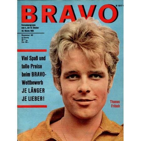 BRAVO Nr.40 / 20 September 1964 - Thomas Fritsch
