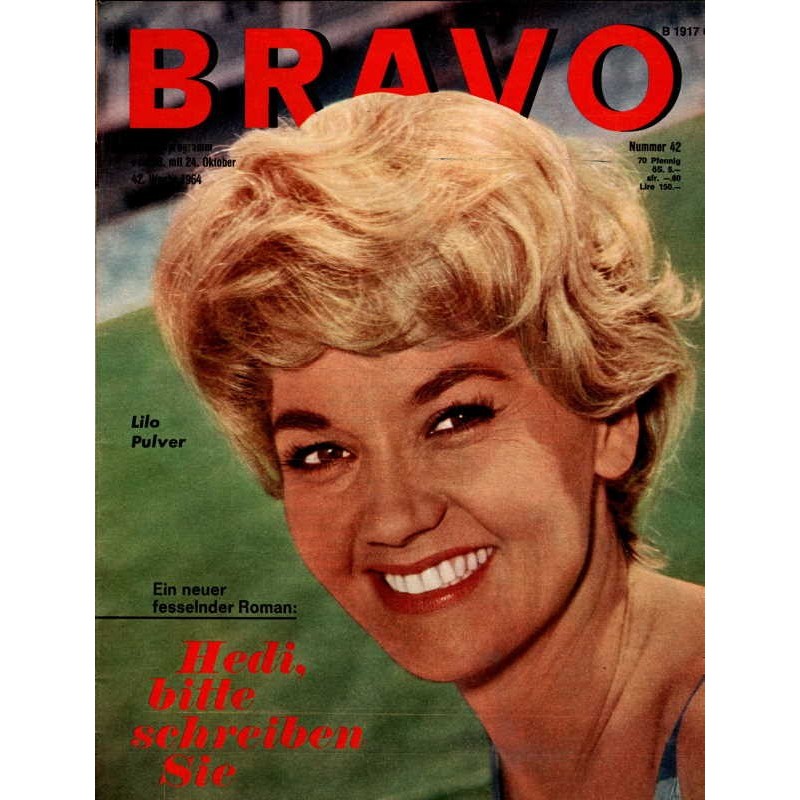 BRAVO Nr.42 / 13 Oktober 1964 - Lilo Pulver