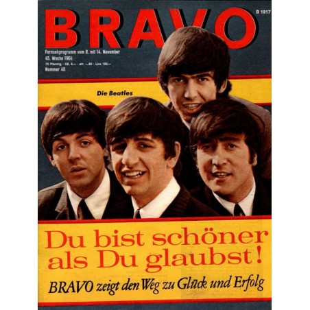 BRAVO Nr.45 / 3 November 1964 - Die Beatles