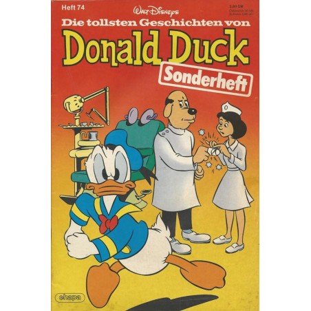 Donald Duck Sonderheft 74 von 1983 - Dagobert Duck Zahnarzt