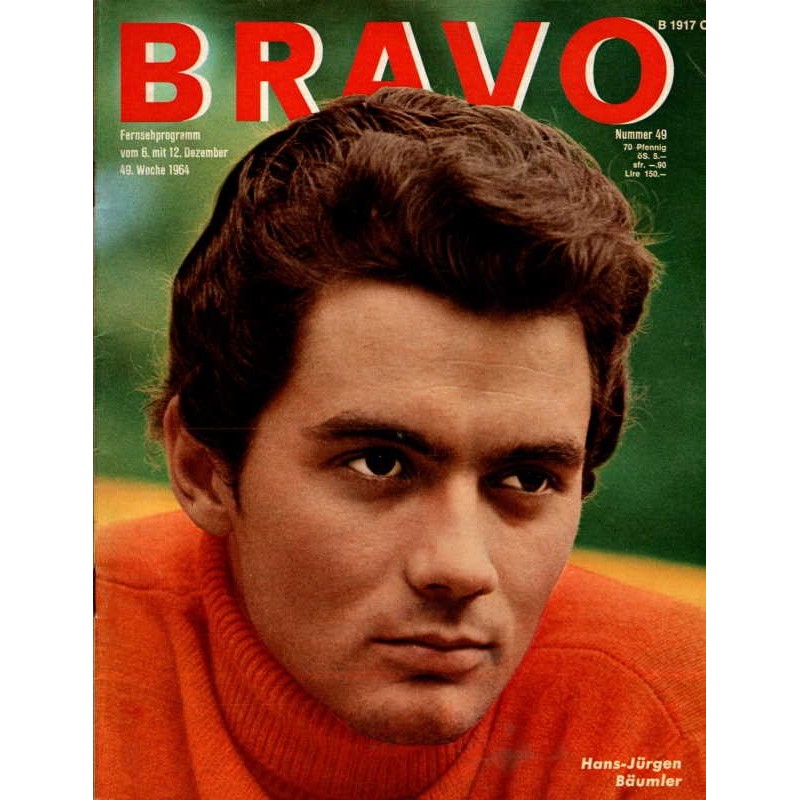 BRAVO Nr.49 / 1 Dezember 1964 - Hans Jürgen Bäumler