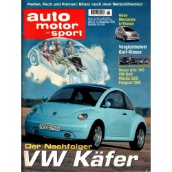 auto motor & sport Heft 26 / 16 Dezember 1994 - VW Käfer